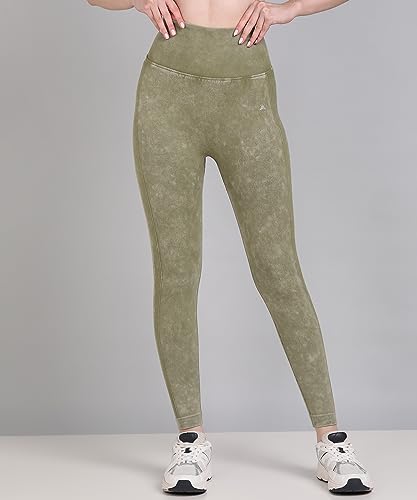 Image of Kobo Active Wear for Women Gym | High Waist | Ankle Length | Squat-Proof | Workout Tights for Women | 4-Way Stretch | Leggings for Gym, Cardio | Yoga Pants (Imported)