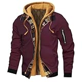 Homme Chaud Veste Blouson Zippée Manteau à Manches Longues. Elle est fabriquée à partir de matériaux de haute qualité, durable et adaptée à un usage quotidien. Une veste à manches longues tendance, moderne et décontractée pour homme, pour le printemps, l'automne, l'hiver.