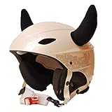 Cuernos Negros para Casco de esquí, Casco de Snowboard, Casco de Motocicleta, Casco de Bicicleta, Casco de Skateboard, Casco de patín
