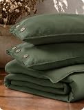 Bedsure Linen Cotton Blend