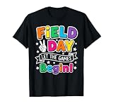 Field Day Let The Games Begin 2026 Kids Boys Girls Teachers T-Shirt