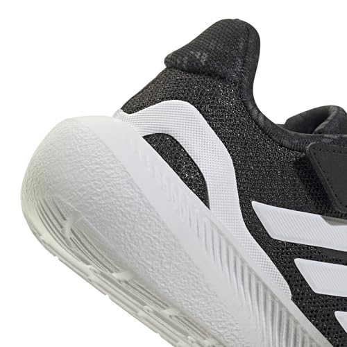 Image of adidas Baby Marvel Run Falcon 5 Elastic Lace & Strap Shoe