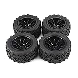 traxxas slash 2wd antriebswellen  LouiseEvel215 4 Stücke 120mm 10 Contour Public Word Fetal Blume Offroad Felge und Reifen für 1/10 Monster Truck Racing RC Auto Zubehör