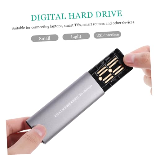 Boîtier de disque dur SSD portable VANZACK Type-C, transfert rapide de données - 3