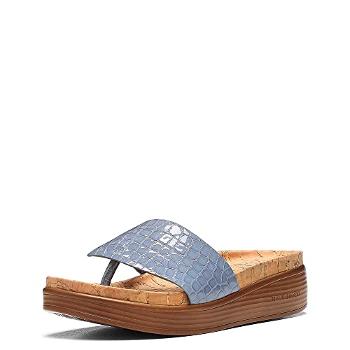 Donald Pliner Women's Sandal, Denim, 8 #TOP26