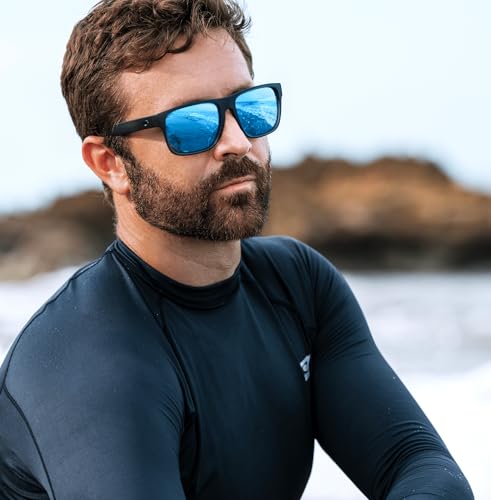 Image of Costa Del Mar Men's Spearo XL Fishing and Watersports Square Sunglasses
