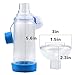 Xunboo Aerosol Chamber for Pets Inhaler Spacer for Cat or Dog Handheld Spacer with Exclusive Breathing Indicator and Mask (for Dogs)