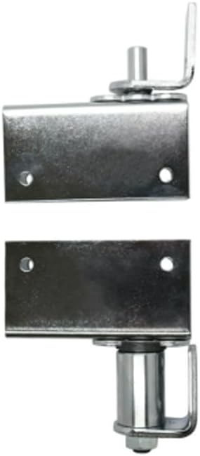 Swinging Cafe Doors Commercial Grade Gravity Double Action Pivot Hinge with Box Clamps- Door Hinge for Saloon, Swinging & Cafe Doors - Heavy Duty with Hold Open Feature (Oil Rubbed Bronze, 1 Pack)