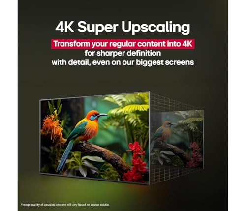 LG 55" Class UA7700 (2025) 4K LED WebOS25 Smart TV - a7 AI Processor 4K Gen8 HDR10 Bluetooth Game Optimizer Compatible Compatible with Alexa & Google Assistant with Wall Mount (Renewed) by LG - Used condition - Image 7