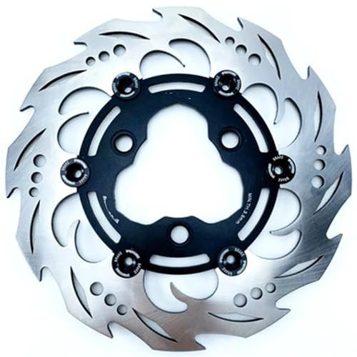 Disque frein flottant moto résistant 220 mm pour éliminer les vibrations arrière