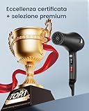 HappyGoo Hair Dryer Professional Ionic Hairdryer Fast Drying Salon with 2 Speed 3 Heat Setting, Cool Button, with Diffuser, Nozzle, Concentrator Comb for Women Man - Image 7