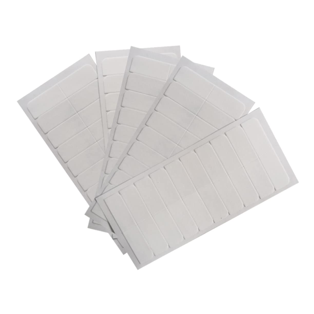 IWOWHERO 50 Pcs Double Sided Hair Extension Tapes No Trace for Wigs White Hold Perfect for Women Girls