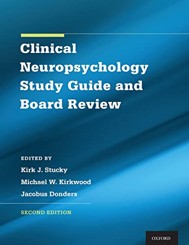 Clinical Neuropsychology Study Guide And Board Review #TOP7
