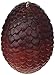 Game of Thrones: Sculpted Dragon Egg Candle (Red)