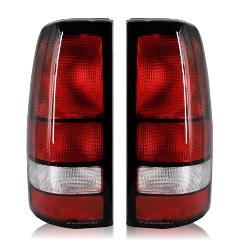 MAYELLO Tail Lights w/o Bulbs for 1999-2002 Chevy Silverado 1500/2500/3500 by MAYELLO - Used condition - US$50.33