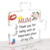 SDOFY Son Gifts From Mum Dad Placca Acrilica Regali Per
