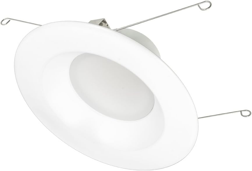 American Lighting E56-B27-WH EPIQ 56 LED Recessed Downlight Module Baffle 2700K, 5-6 inch, White