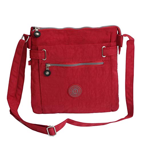 Bag Street -präsentiert von ZMOKAu00ae - Bolso bandolera  unisex, rojo (Rojo) - 0