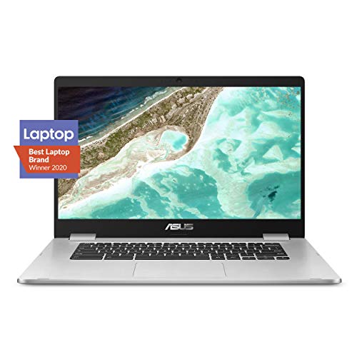 ASUS Chromebook C423NA-DH02 14.0inch HD NanoEdge Display,Intel Dual Core Celeron Processor, 4GB RAM, 32GB eMMC Storage, Silver Color