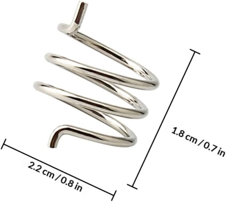 Toddmomy 4pcs High Performance Disc Brake Caliper Springs for Mountain and Road Bikes Easy Installation Enhanced Braking Control Durable Bike Accessories for Improved Performance
