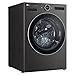 LG WM6700HBA 5.0 Cu. Ft. Black Steel Front Load HE Stackable Smart Washer