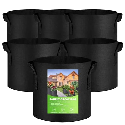BioBizz 02-075-100 Erde Light-Mix Potting Soil 50 L Bag 15 XVZ Pflanzsack, 6 Stück 10L Stofftopf Vliesstoff Pflanzsäcke Wiederverwendbar Atmungsaktiv Pflanztaschen mit Griffe für Tomaten Kartoffeln Pflanzen - 3 Gallonen Schwarz