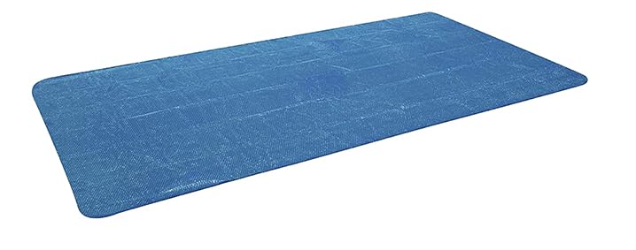 Solarcover für Stahlrahmenpool blau rechteckig für Pool 400x200cm schnelle Wassererwärmung reduziert Verdunstung und Wärmeverlust über Nacht