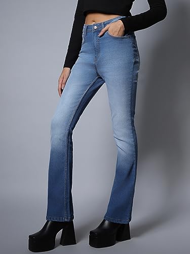 Image of HIGH Star Women's Bootcut Fit Mid Rise Jeans