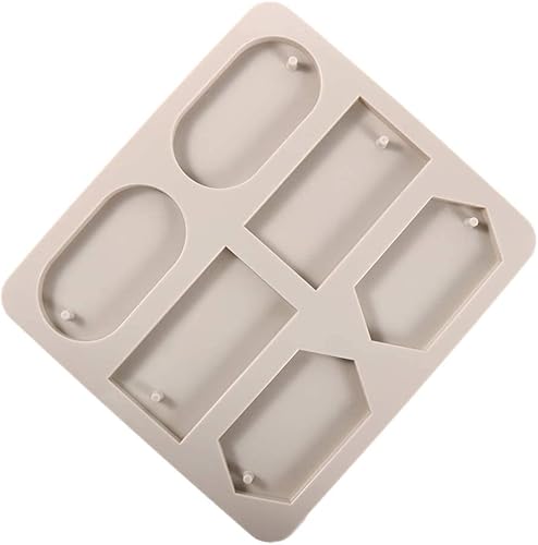 Miniatura 4 de Molde para velas molde de jabón, molde de silicona, rectángulo, elipse, hexágono, decoración del hogar, adornos colgantes, fragancia, vela, resina,