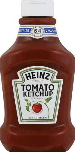 image for Heinz Tomato Ketchup Value Size, 64 oz Bottle, 64 Ounce (Pack of 1)