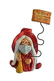  Figura decorativa Bruja Suerte Mascarilla Roja 100% hecha a mano