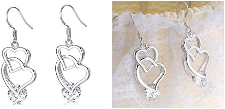 Titanium Stainless Steel Lady's Charming Stud Earring with a Gift Box and a Free Small Gift