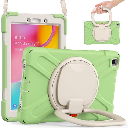 Protection intégrale Samsung Galaxy Tab A 8.0 poignée rotative