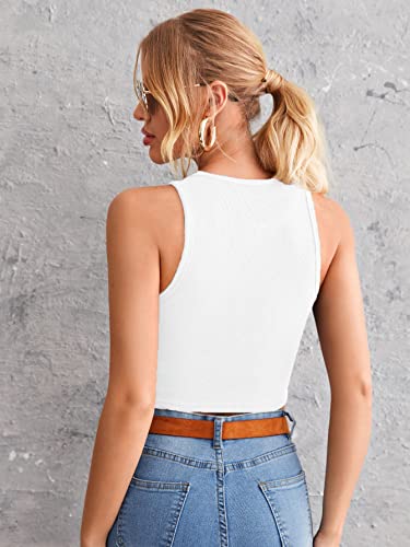 Image of Leriya Fashion Women's & Girls' Solid Asymmetrical Round Neck Cotton & Rayon Crop Top