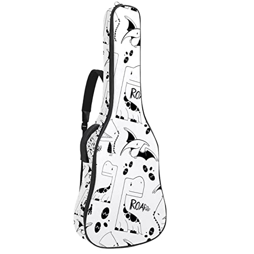 Housse de transport étanche pour guitare avec bandoulière réglable Motif panda, Multicolore 03., 42.9×16.9×4.7 in… - Les Beatles, Paul McCartney, John Lennon, RIngo Starr, George Harrison Housse de transport étanche pour guitare avec bandoulière réglable Motif panda, Multicolore 03., 42.9x16.9x4.7 in…