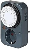 Reloj programador de día Brennenstuhl 1506450 Temporizador, 3500 W, Plata, 1 Unidad