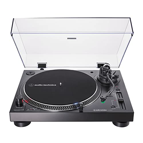 Audio-Technica AT-LP120XBT-USB-BK Wireless Direct-Drive Turntable (Analog, Wireless & USB), Fully Manual, 3…