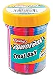 Berkley PowerBait Trout Bait White and Blue, 1.75-Ounce