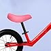 Aymzbd Kids Bike Saddle Bicycle Saddle with Seat Post Equipment Supplies Balance Bicycle Seat for Boys Outdoor Sports Riding Girls, Pink