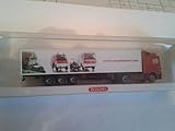  Wiking 53812 Koffer Sattelzug MB Actros Rosenbauer