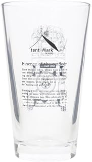 Tent-Mark DESIGNS 手工艺啤酒杯 1磅 日本制造 品脱杯 啤酒 鸡尾酒 高球 酒 玻璃制 水杯 平底杯 tent-Mark DESIGNS