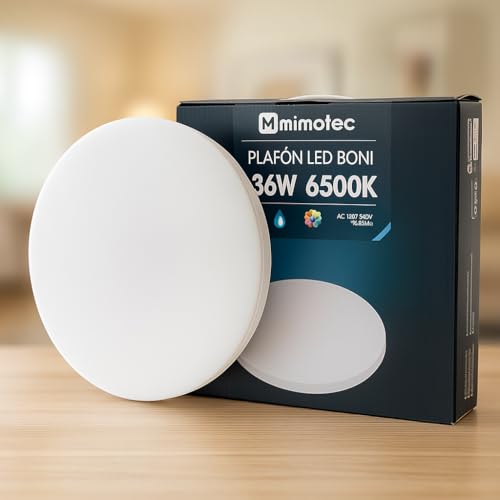 M mimotec: Plafón LED Techo Circular Boni