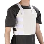 DOUQIFEI Sternum Support Brace, Breathable Sternum and Thorax Support Ribs Chest Brace Broken Rib Belt Chest Support Brace for Intercostal Muscle Strain for 50 to 60kgs Men Women