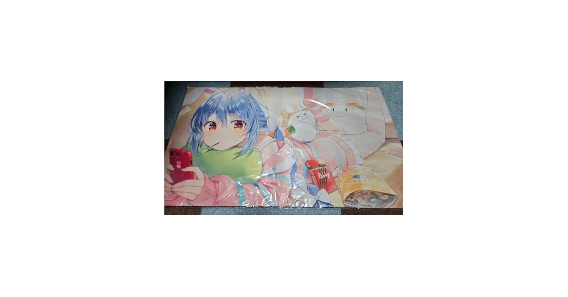 Amazon.co.jp: 兎田ぺこら プレイマット WIREFRAME BOOTH 憂姫
