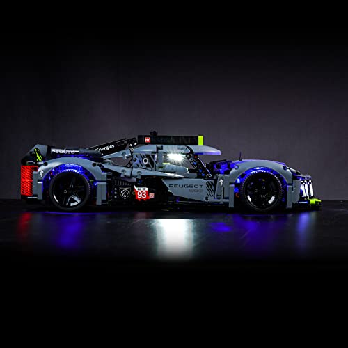 Kit for Lego PEUGEOT 9X8 24H Le Mans Hybrid Hypercar - Image 3