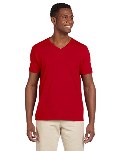 Gildan Men's Fitted Short Sleeve Cotton Crew T-Shirt