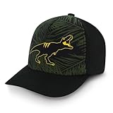 Jan & Jul Breathable Boys' Baseball Caps with UV Protection for Kids (T-Rex, XL: 5-12Y)