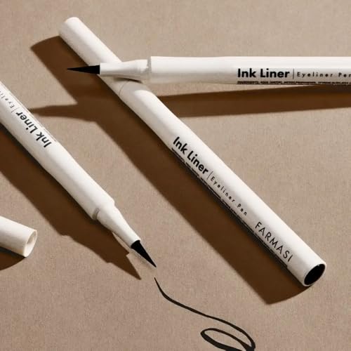 Delineador Farmasi Ink Liner Marcador Negro Ultra Mate miniatura 5