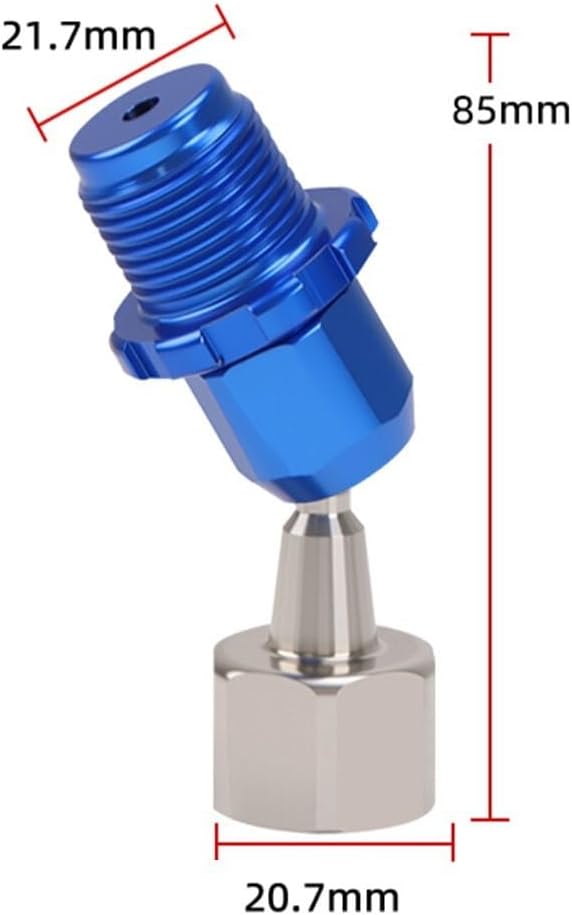 Airless Spray-Gun Rotary Adapter with 360° Rotation and Leak-Free Design for DN20 Interfaces(1)