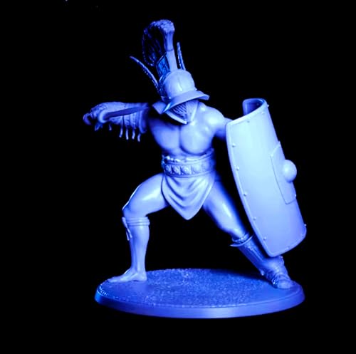Figurine en résine de Guerrier européen détails haute définition à peindre 1/24